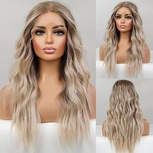 COPY - Gorgeous Beach Wave Ombre Blonde Lace Front Wig | Daily Hair